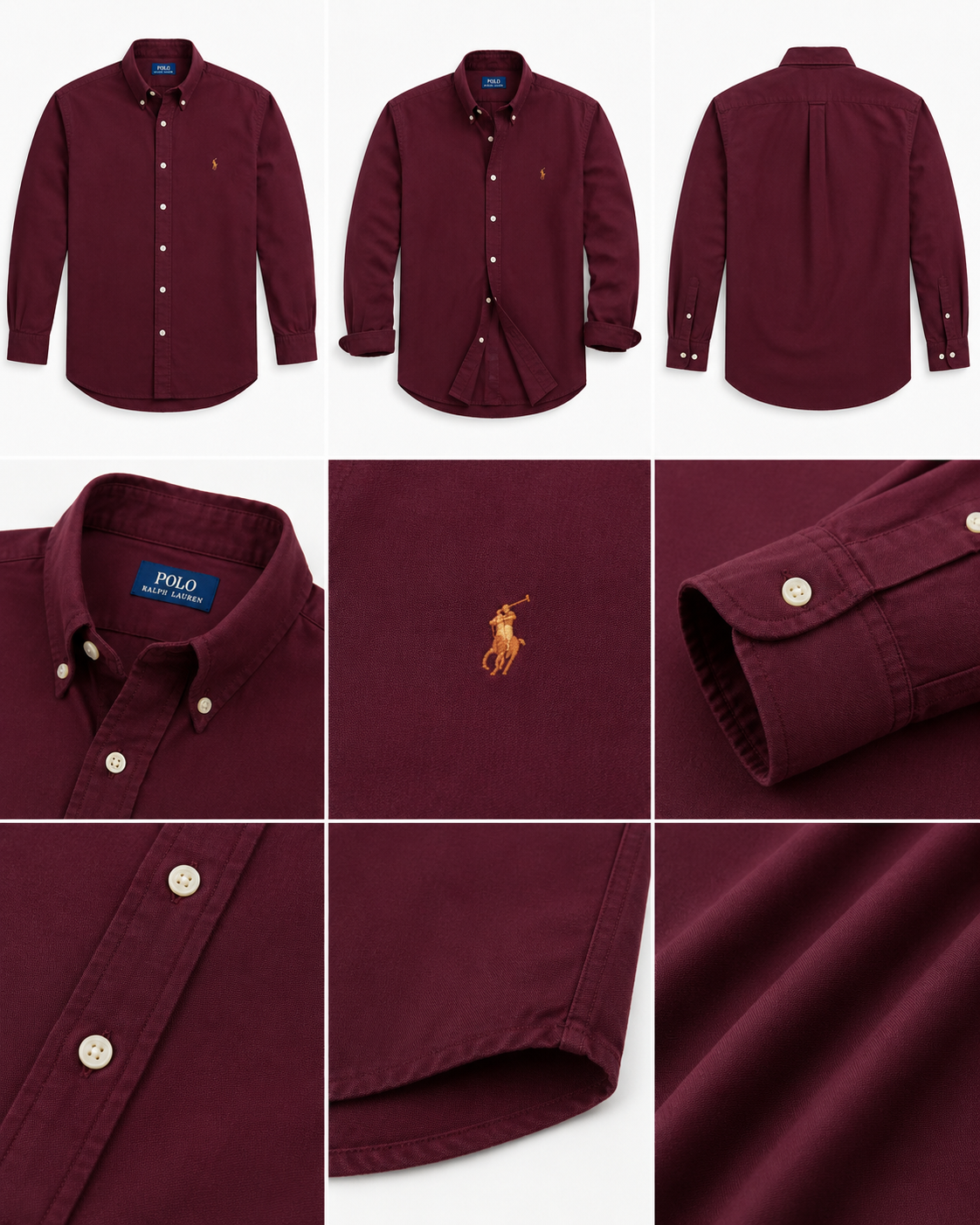 Men's Premium Slim Fit Formal Shirt - Solid Mehroon