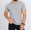 Premium Men’s Plain Grey Round Neck T-Shirt – Soft Cotton Casual Wear