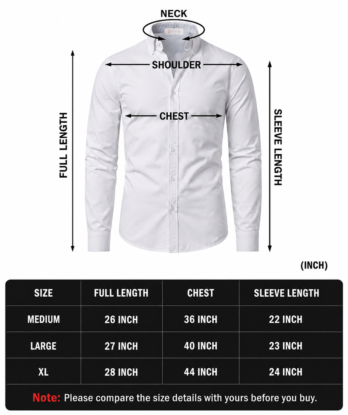 Men;s Long Sleeves Olive Green Shirt With Under White T-Shirt