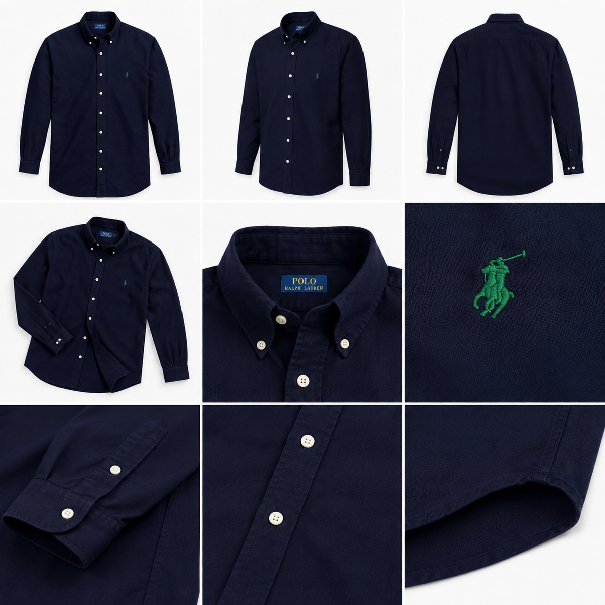 Men's Premium Slim Fit Formal Shirt - Solid Navy Blue