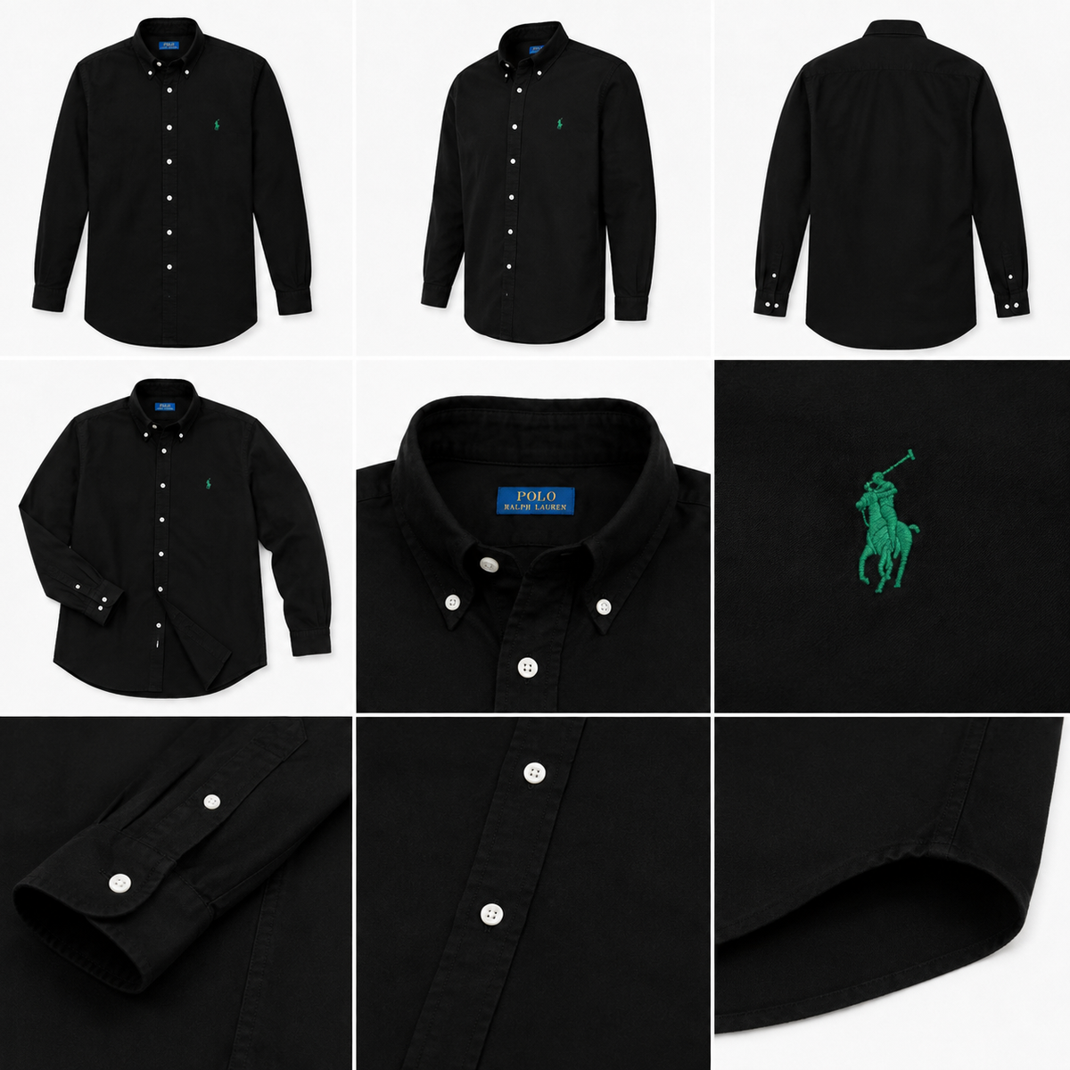 Men's Premium Slim Fit Formal Shirt - Solid Black