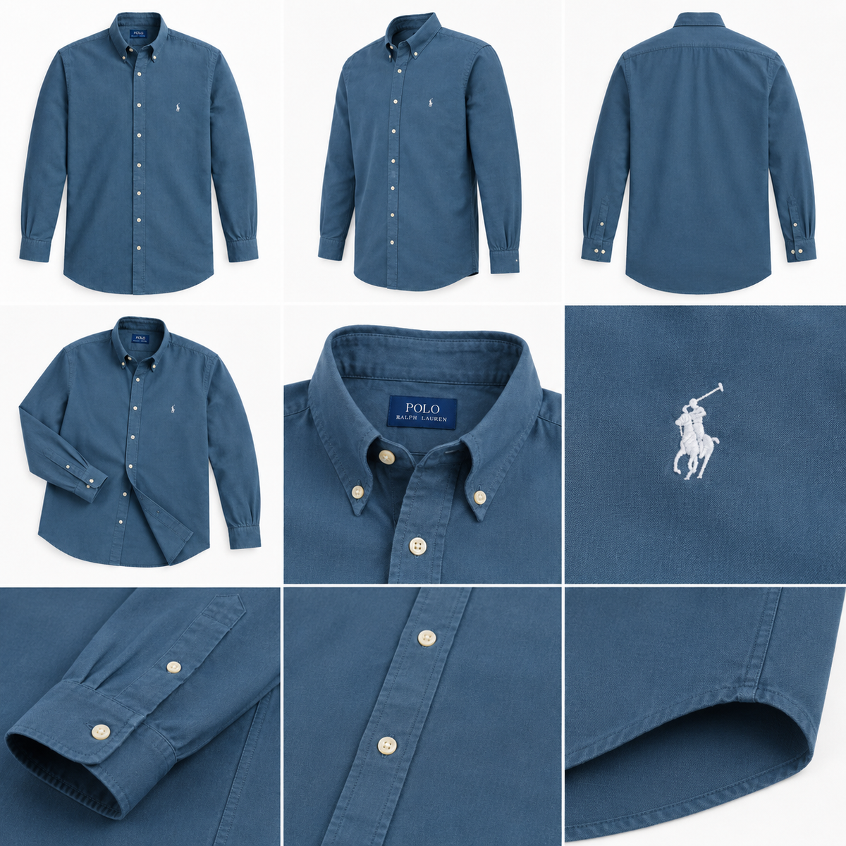 Men's Premium Slim Fit Formal Shirt - Solid Zinc