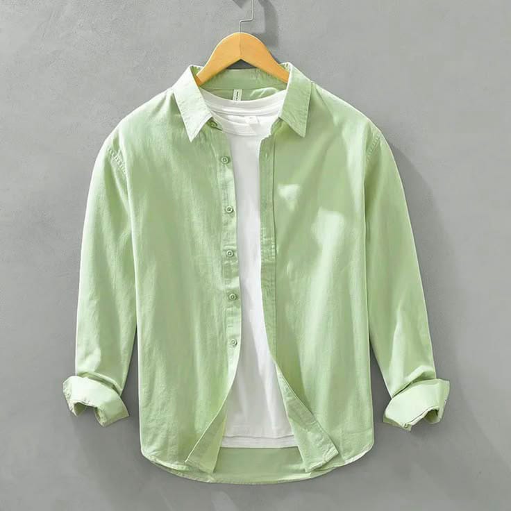 Shirt For Men With Under White T-Shirt All Season Cotton Slim Fit Party Wear Multiple 10+ Colors Available