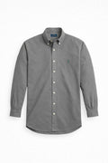 Men's Premium Slim Fit Formal Shirt - Solid Grey